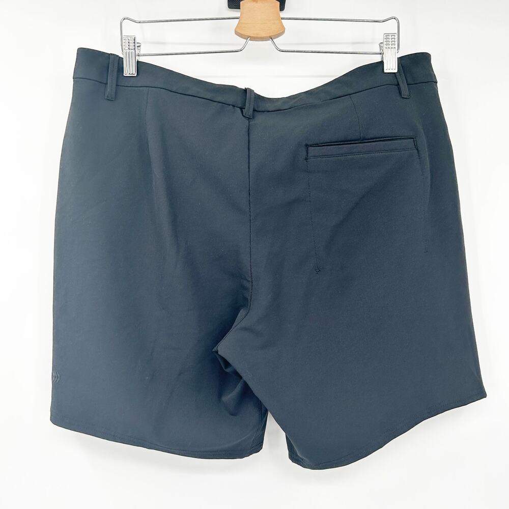 All In Motion Mens Athleisure Casual Chino Bermuda Golf Shorts Size‎ 38 Black - Picture 6 of 6